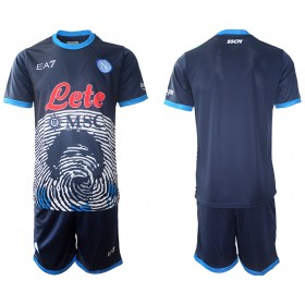 SSC Napoli Special 2 Voetbaltenues Kind Thuis 2021/22 - SS (+ Korte broeken)